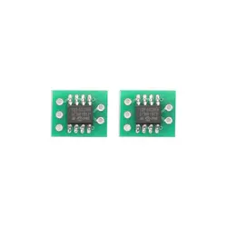 2PCS Mini Electromagnetic Servo Drive Module 9mm Micro Receiver Electric Circuit Conversion Actuator Board 3-5V for RC Aircraft