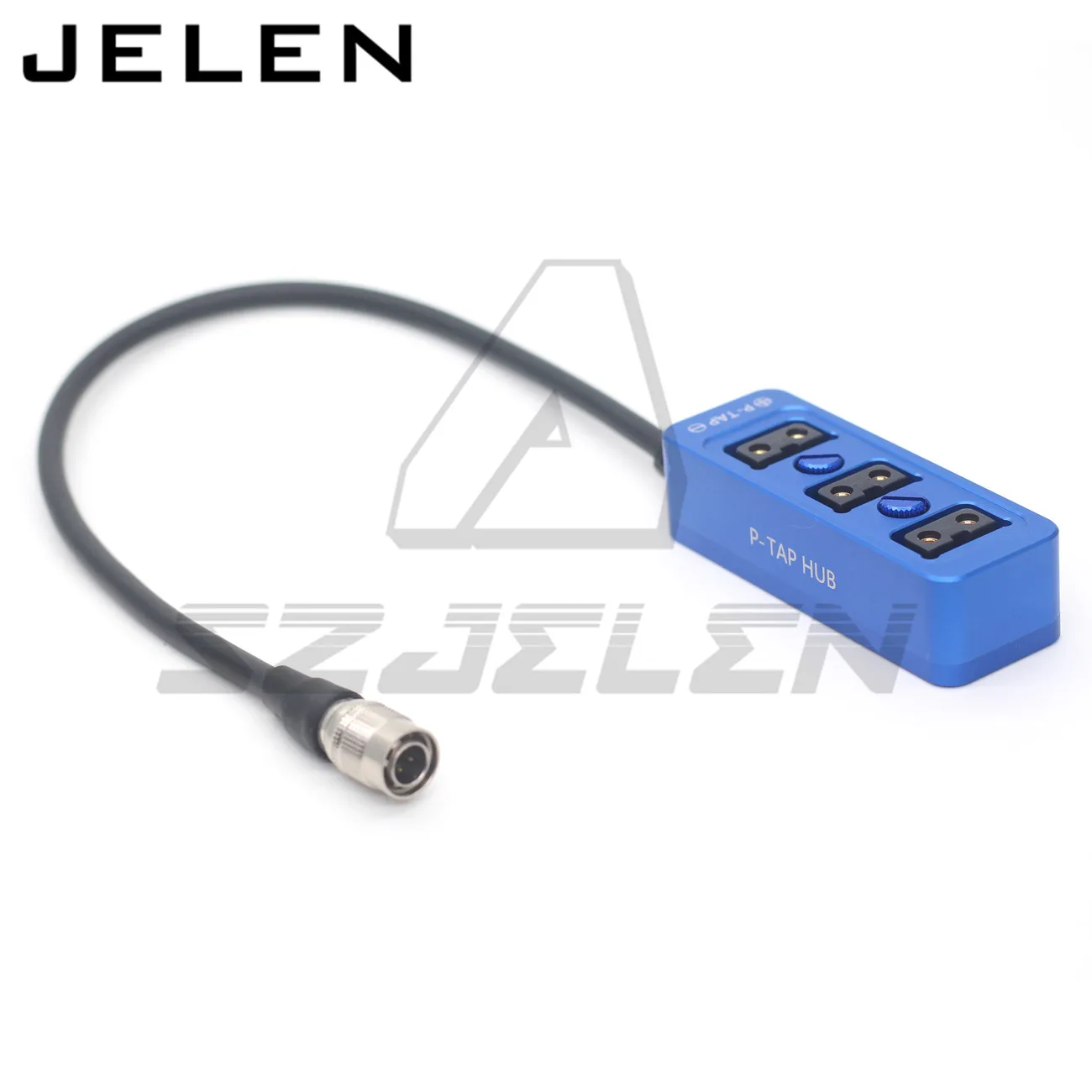 Imagem -02 - Sony Arri-câmera Amira xt Hirose 4pin 12v Potência para Modos Divisor de Três Vias Capa de Metal com Parafuso de 4