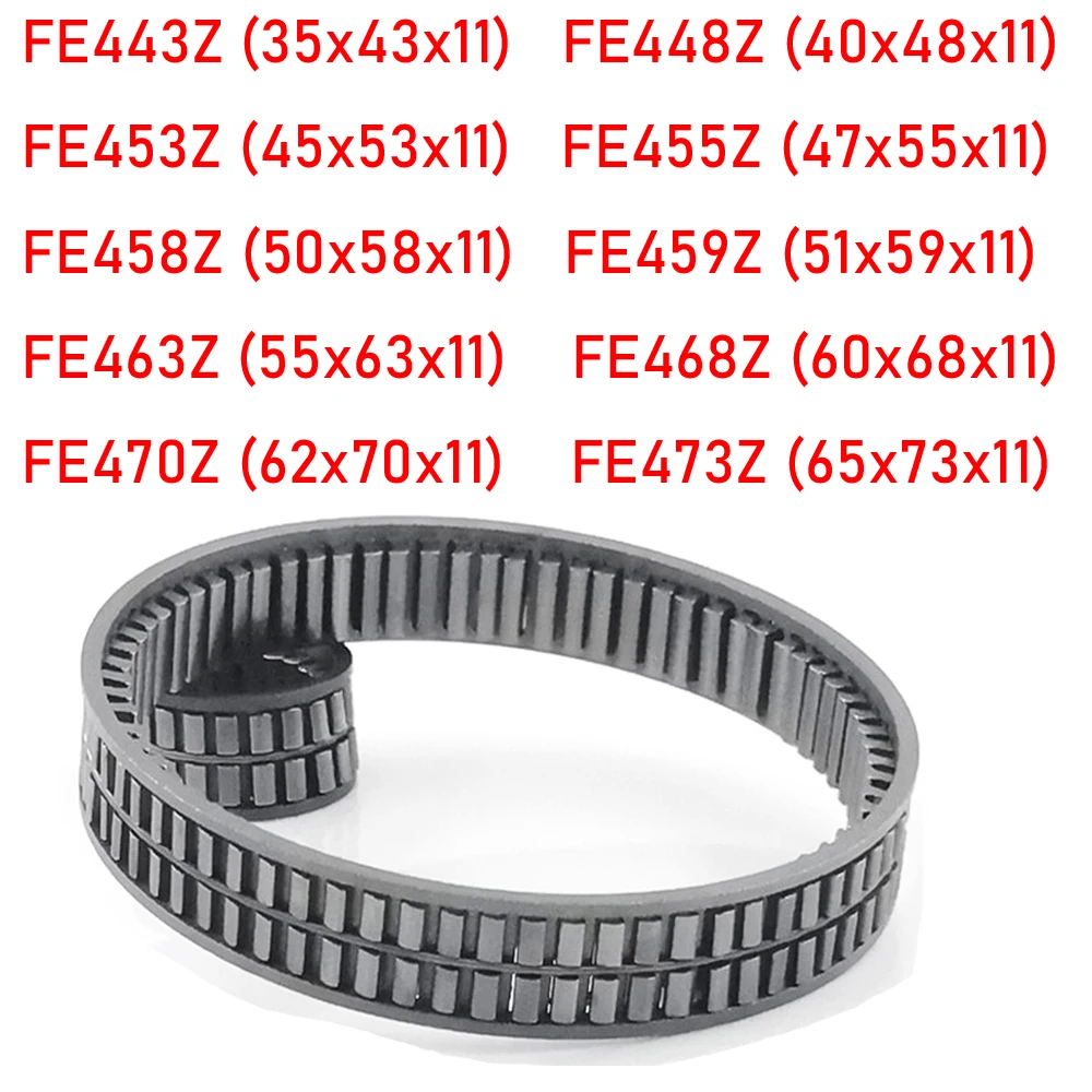 1PC FE443Z FE448Z FE453Z FE455Z FE458Z FE459Z FE463Z FE468Z FE470 FE473Z UAV Freewheel Clutch Sprag Bearing Cage RC Helicopter