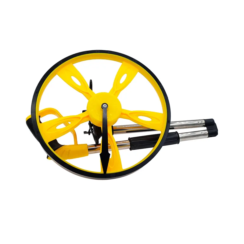 318mm diameter mechanical meter wheel foldable measuring wheel distance 0-9999m long distance meter measurer wheel