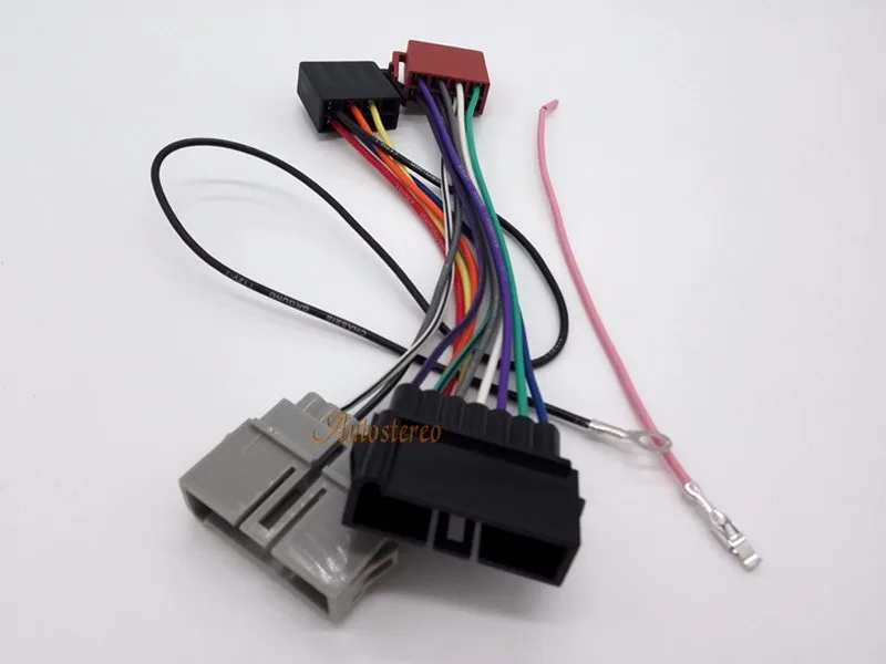 

12-008 ISO Radio Adapter for Chrysler Dodge Jeep Radio Stereo Wire Cable Wiring Harness Connector Lead Loom Plug