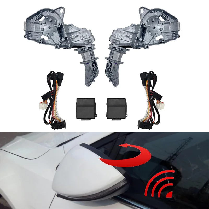 

Smart rearview mirror folding For Volkswagen vw Golf 6 7 POLO 2014 2021 module Rearview mirror motor Manual to electric