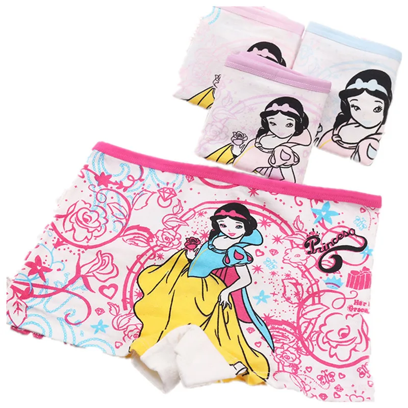 Girls Cartoon Briefs Modal Underwear Fruit Bear Girls Printing Panties Kids Brief Panties Soft Underpants Florals Cotton Boxers image 2