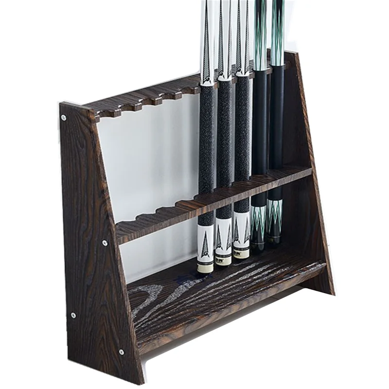 8\\10\\12\\18 Holes Billiard Pool Cue Rack Display Floor Billiard Cue Storage Standing For Fishing Rod Golf Sticks Club Accessories