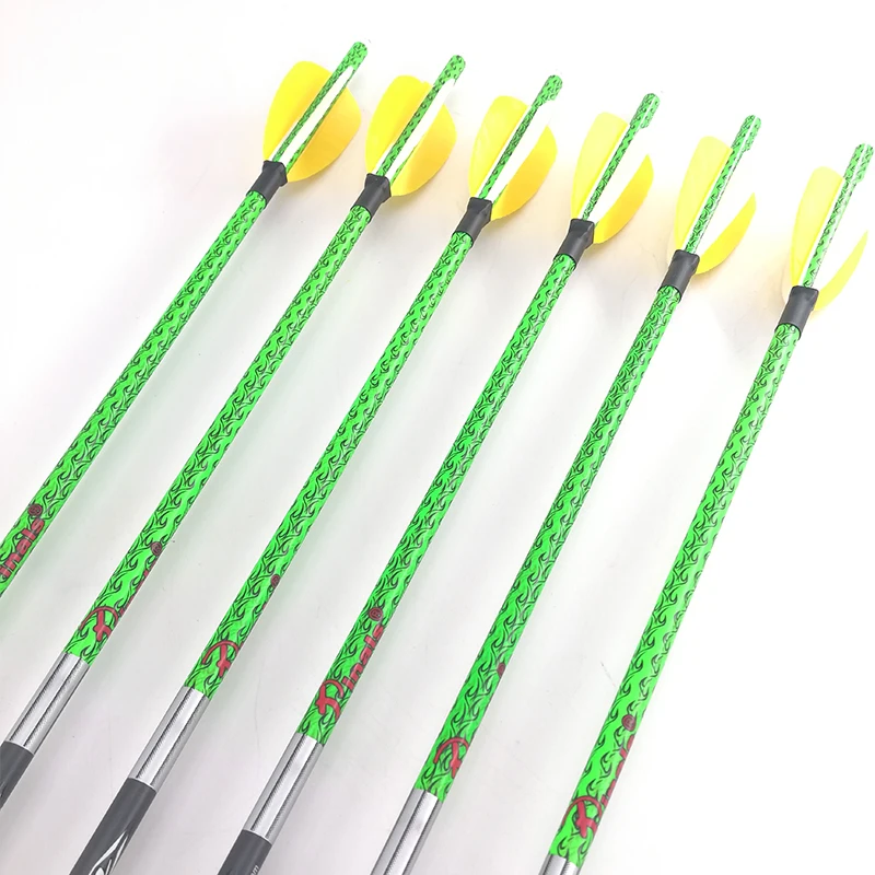 

Archery Targets Spine 300 340 400 500 600 30/32inch Carbon Arrows Turkey Feather 100 Grain Points Compound Recurve Bow Hunting