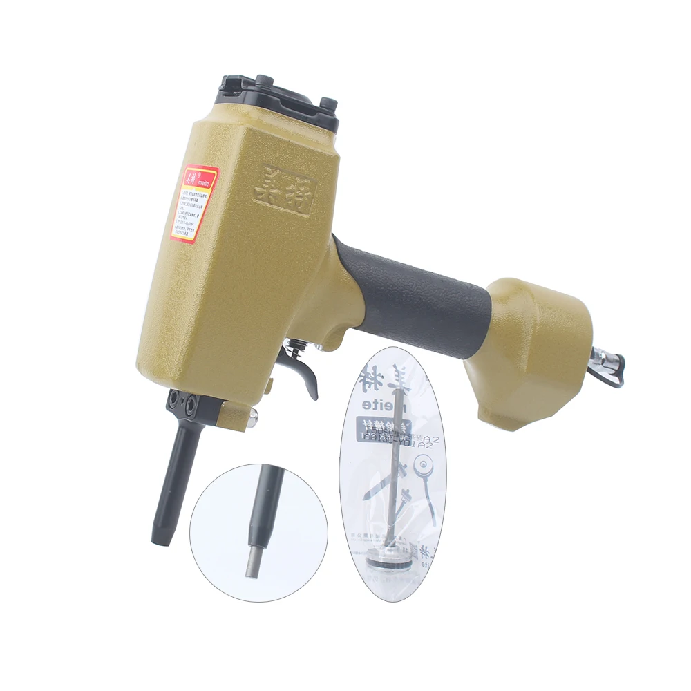 Meite T50SC-B Pneumatic Nail Pusher 1.5-4.0mm Nails Gun Air Tacker