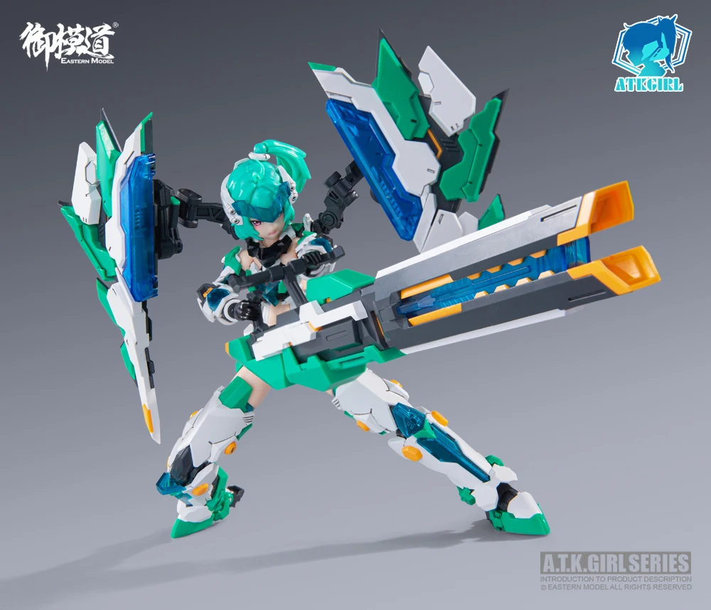 COMIC CLUB IN STOCK 1/12 Frame Arms A.T.K Girl DIVINE BEASTS-XUANWU by E-model Assembly action robot Toys Figure