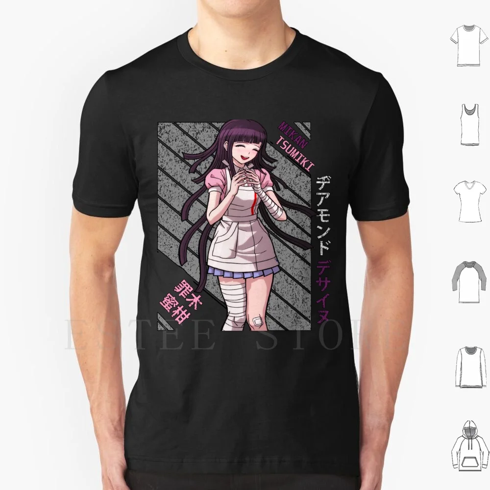 

Mikan Tsumiki-Super Danganronpa 2 T Shirt Men Cotton 6xl Mikan Tsumiki Mikan Tsumiki Danganronpa Dangan Ronpa Dangan Sdr2 Dr2
