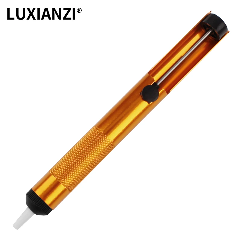 Вакуумный отсос для пайки LUXIANZI, отсос для олова и алюминия, припой на присоске, ручные сварочные инструменты