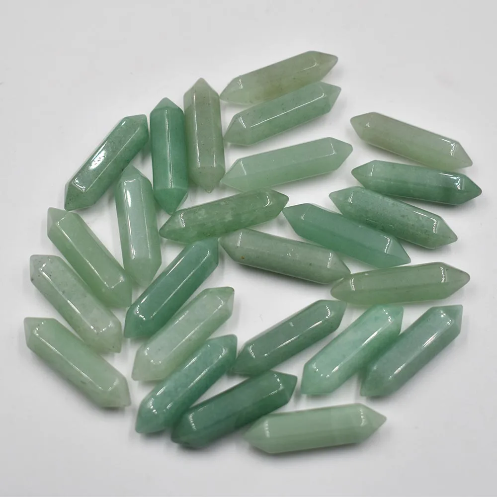 Neue Mode, gute Qualität, Naturstein Amethyst-Säulenanhänger ohne Loch, Schmuckzubehör, 24 Stück/Los, Großhandel, kostenloser Versand. – Detail 7