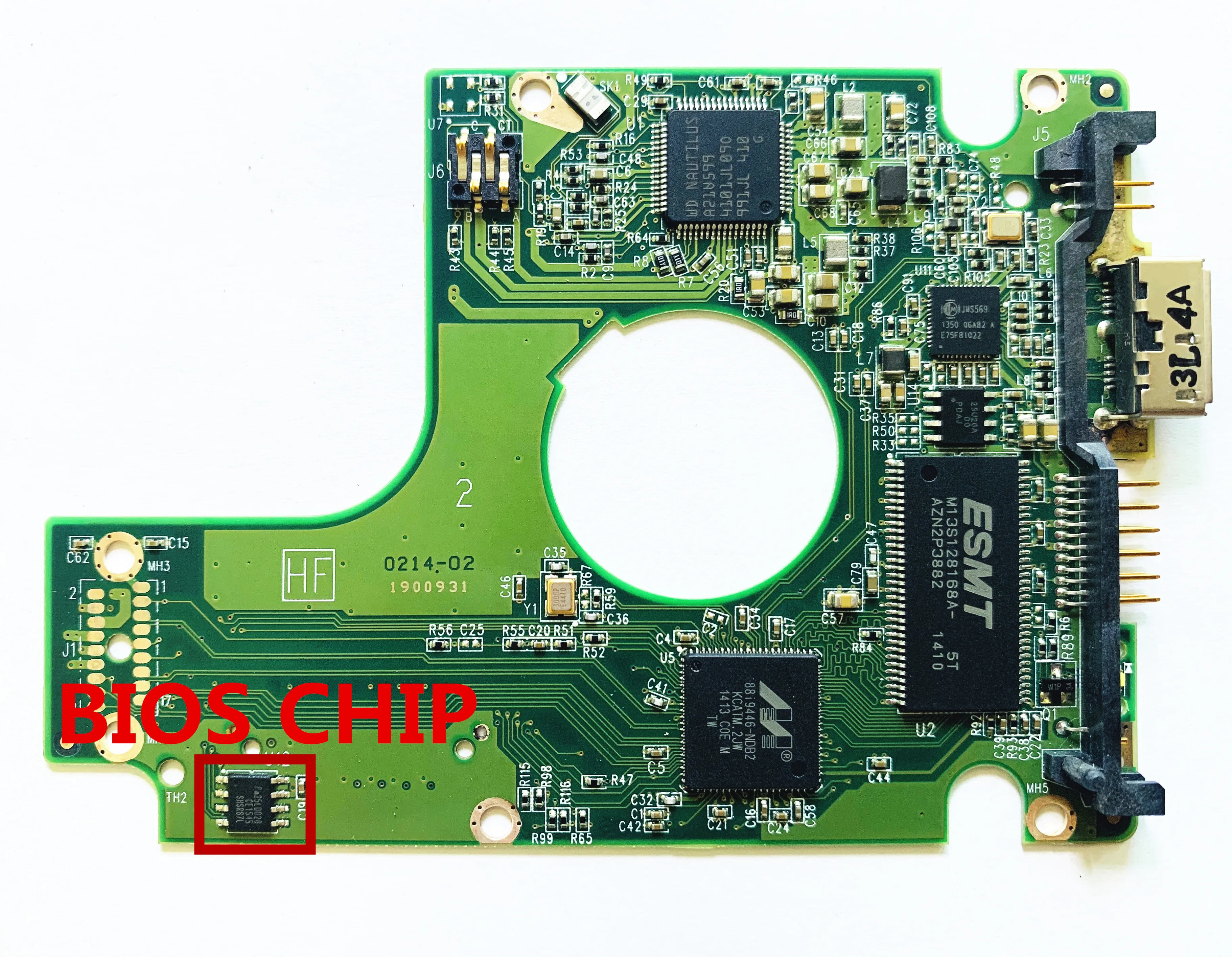 WD5000BMVW WD10JMVW / HDD PCB USB 3.0/ 2060-771961-001 REV A ,2060-771961-001 REV B 2060 771961 001 / 771961-F01 , -101 , -G01