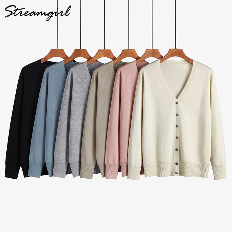 Knitted Oversize Cardigan Women Autumn 2021 Sweaters Female Tops Women\'s Cardigans White Cardigan For Women Knitted Jacket