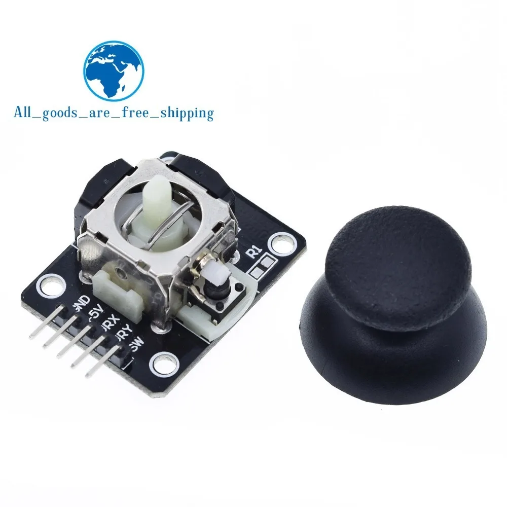 DIYTZT For Arduino  Dual-axis XY Joystick Module Higher Quality  PS2 Joystick Control Lever Sensor KY-023 Rated 4.9 /5