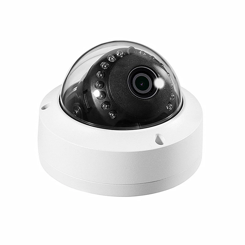 Vandalproof 5MP Video Camera AHD Full HD 1080P 4MP OSD Cable Metal Home Security Indoor Fisheye 180 Degree CCTV Infrared Camera