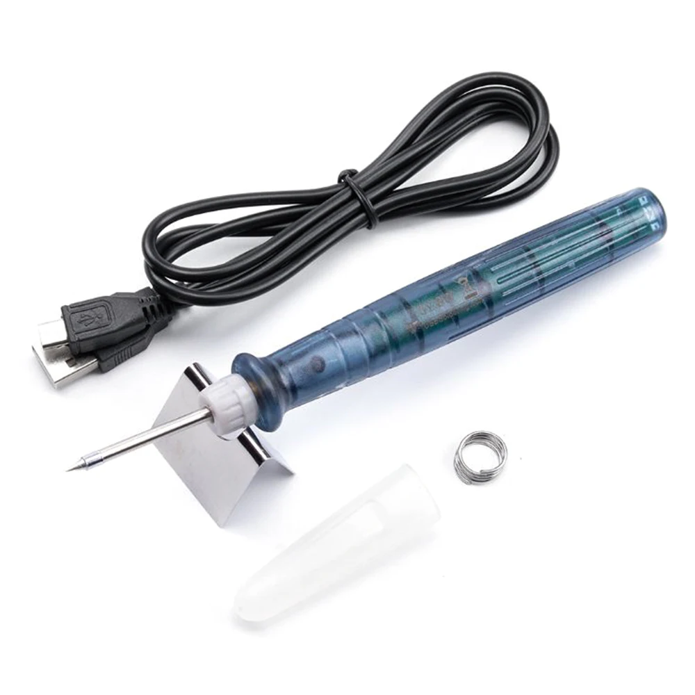 

Mini Portable USB Soldering Iron DC5V Temperature Control Electric Iron Pen Adjustable Temperature Soldering Welding Tool