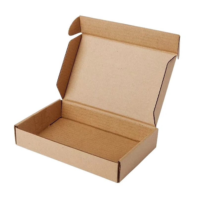 custom logo size paper box package carton small gift box Wigs blank 3layer corrugated box customized 5 pcs