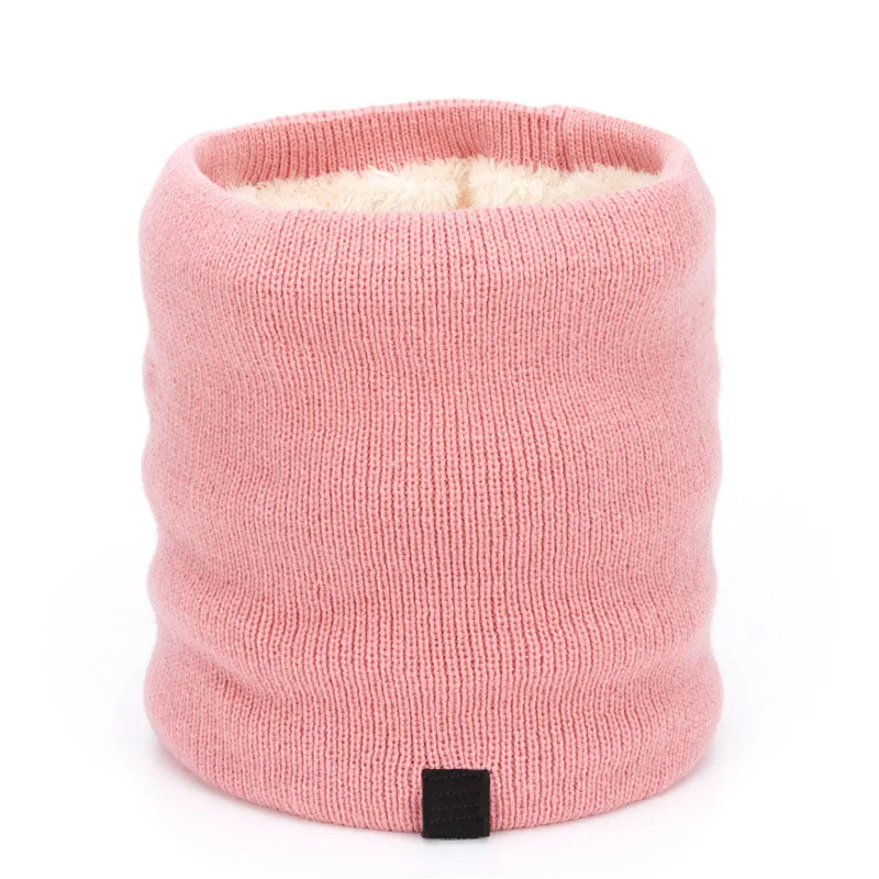 Winter Women Knitted Scarf Fashion Unisex Scarves Warmer Snood  Lady Warm Men Neck Scarfs Ring