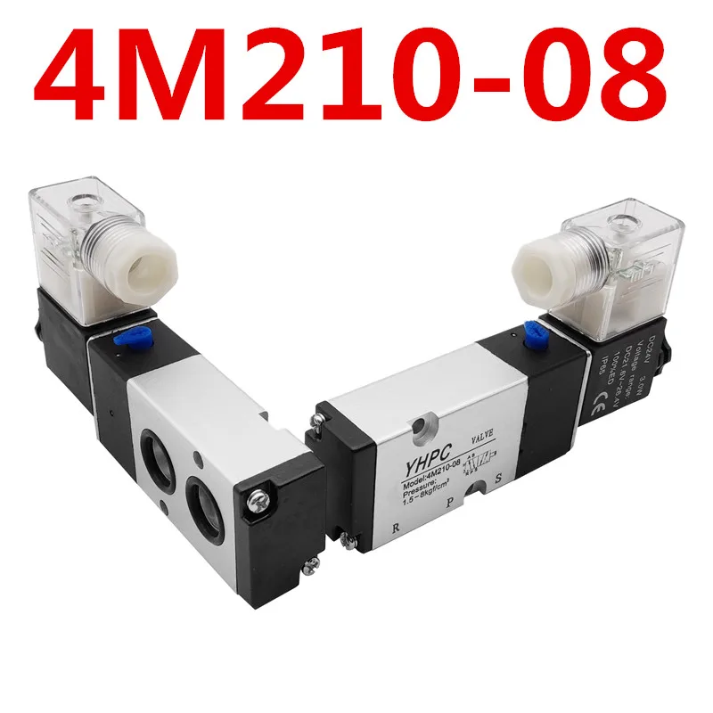 

Pneumatic Namur Solenoid Valves 1/4'' bsp 1/8" 3/8” 1/2" 5 Way 5/2 Plate Valves 4M210-08B 4M310-10B 4M410-15 4M110-06 4M220-08