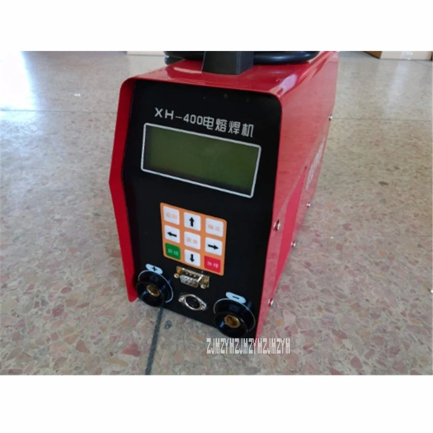 400 Fully Automatic PE Tube Welding Machine Gas Pipeline Butt Welding Machine  Hardware Cloth Skeleton Tube Electric Welder