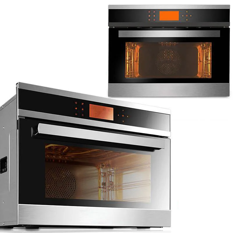 58L Household Steam Oven Built-in Electric Steam Cooker Multi-function Intelligent Steaming Three-in-one Oven