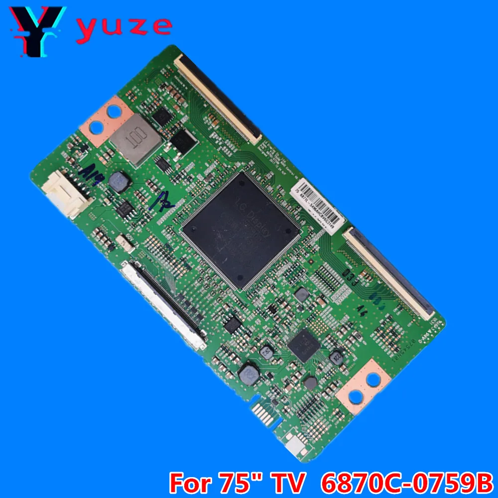 Logic Board 6870C-0759B 6871L-5496A For LG 75UK6570PUB 75UT640S0UA 75UK6500PLA 75UL3E-T 75U6863DB 75UM7000 T-CON LVDS Board