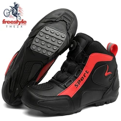 MTB Cycling Shoes Men Flat Motorcycle Boots Rubber Cleats Road Bike Shoes Winter Speed Bicycle Sneaker Riding Racing Motor Boots