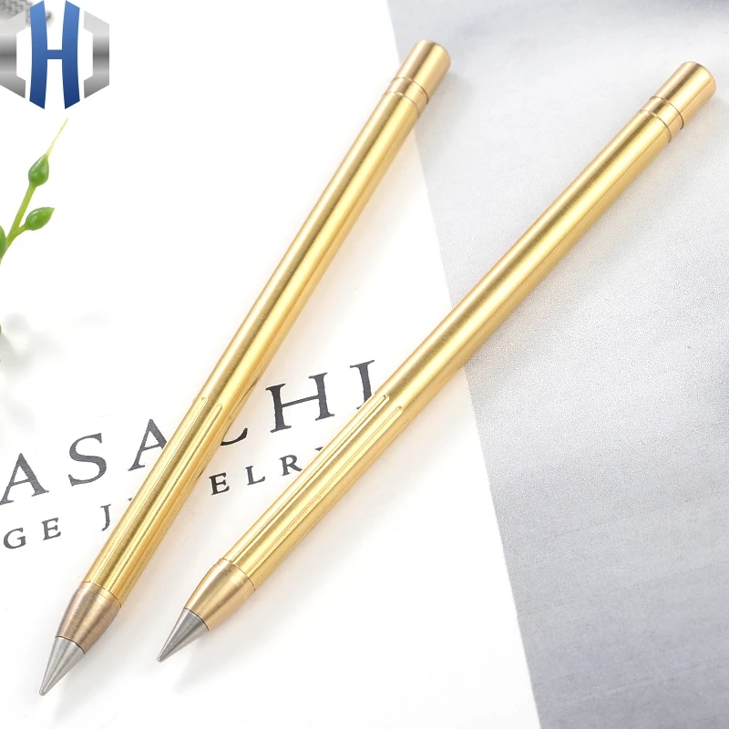 銅製のエターナルペン,純粋な純銅,学生用ペン,署名,ギフト