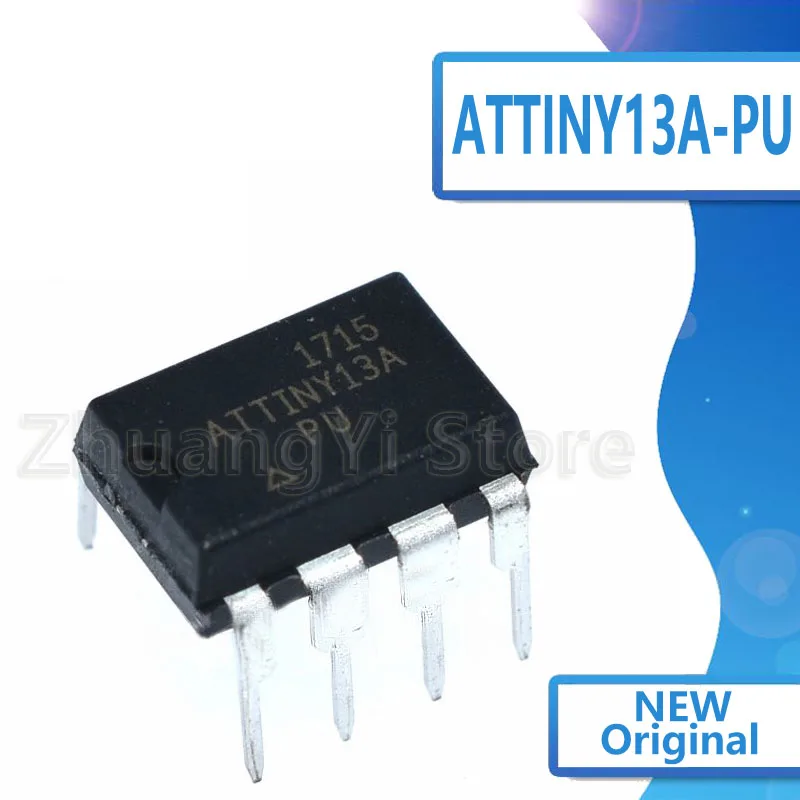 (10piece)100% New ATTINY13A-PU ATTINY13A PU DIP-8 Chipset