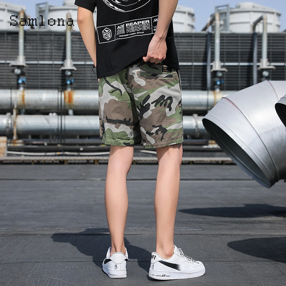 2022 Stylish simplicity Men Lesiure Camouflage Shorts Men Fashion Bottom Summer Casual All-match Classic Simple Beach Shorts