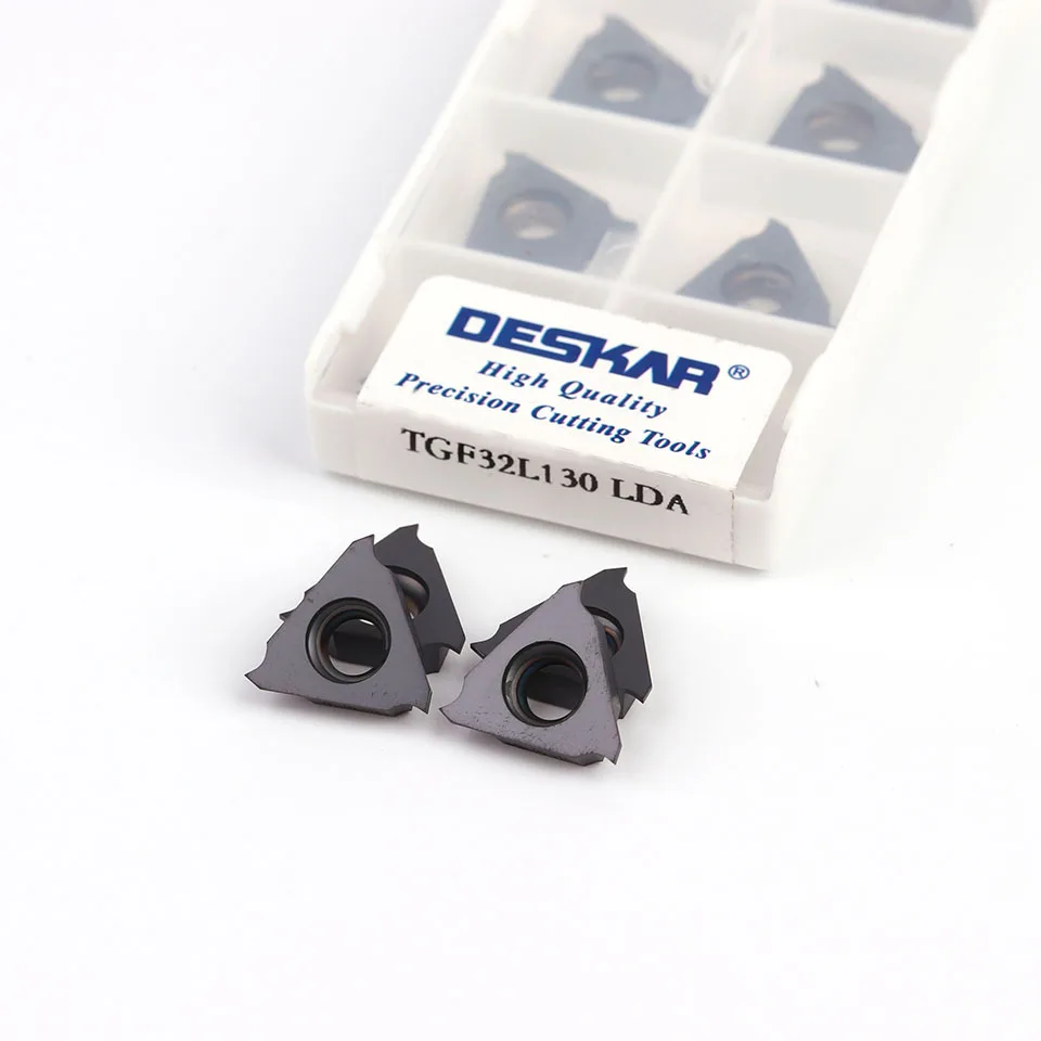 DESKAR 100%TGF32R TGF32L 130 135 140 145 150 155 160 165 170 175 180 190 LDA Shallow Groove Blade Slot Turning Tools For STGFR