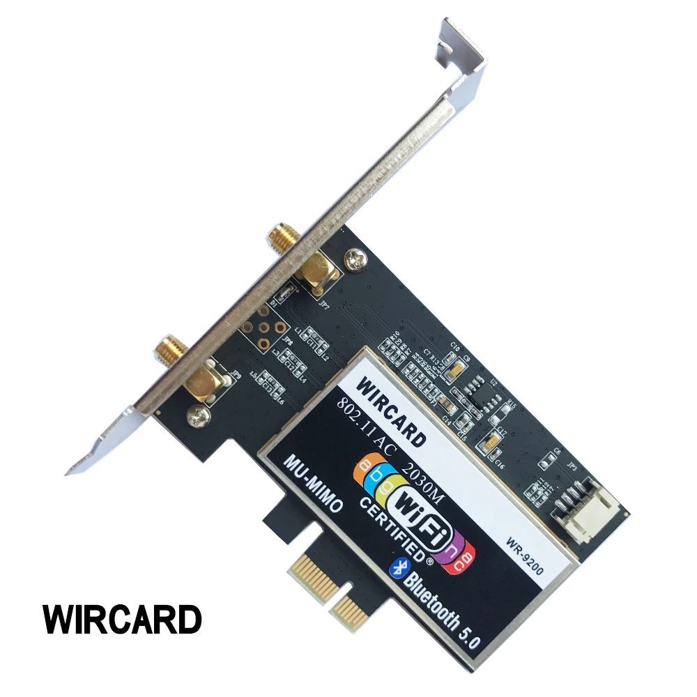 WIRCARD Wireless-AC 9260 AC for  9260ac 9260NGW 802.11ac 2030Mbps PCI-e PCIE 1X WiFi Adapter BT 5.0  Network Card