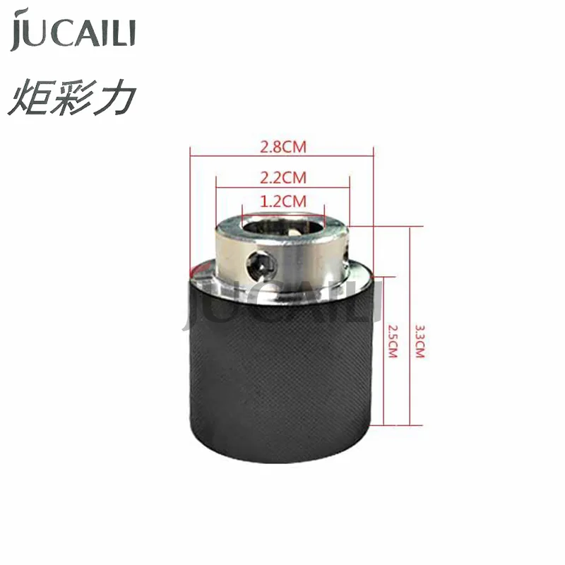 Jucailiเครื่องพิมพ์ความดันกระดาษRollerสำหรับInfinity Challenger Phaeton Allwin Crystaljetเครื่องพิมพ์Grid Roller Gear 49มม./33มม.