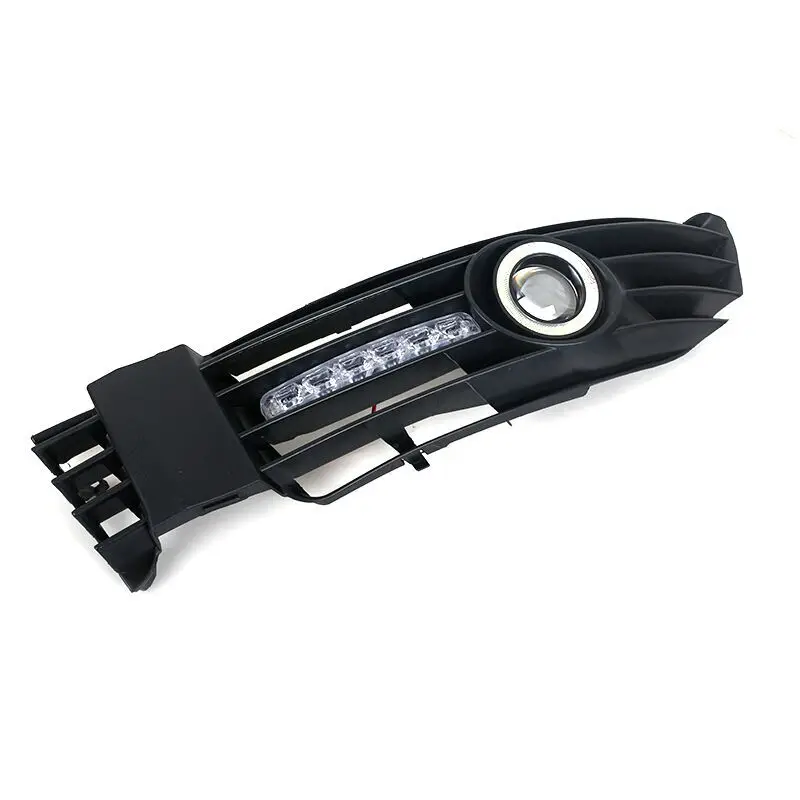 For VW Passat B5 B5.5 2000-2005 Angel Eye Daytime Running Light Car Front Fog Lights Grille With LED Light Lamp