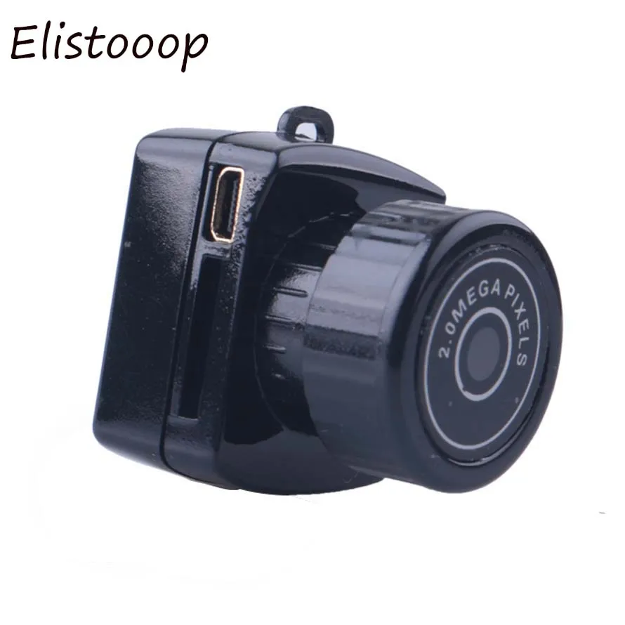 كاميرا صغيرة كاميرا 480P مايكرو DVR كاميرا Y2000 المحمولة كاميرا فيديو مسجل صوتي مع مفتاح سلسلة