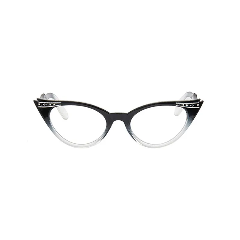 Seemfly Retro Cat Eye Women Reading Glasses Female Classic Candy Color Frame Clear Lens Presbyopic Eyeglasses Diopter 0 To +4.0