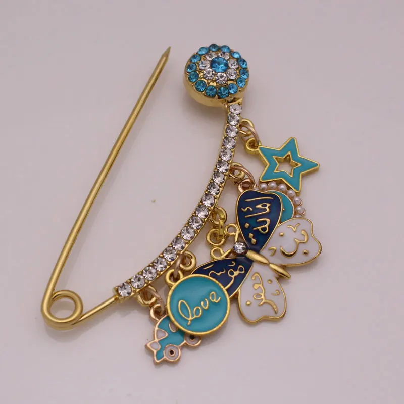 Imam Musa bin jafar KAZIM one of the house held of the prophet Muhammad in Islam Amanat Musa bin jafar brooch baby pin