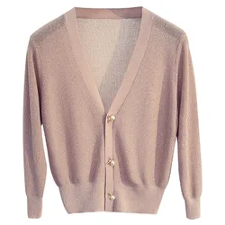 2021 autunno inverno donna maglione sciolto manica lunga Casual monopetto maglioni maglioni giacche corte Cardigan top lavorati a maglia