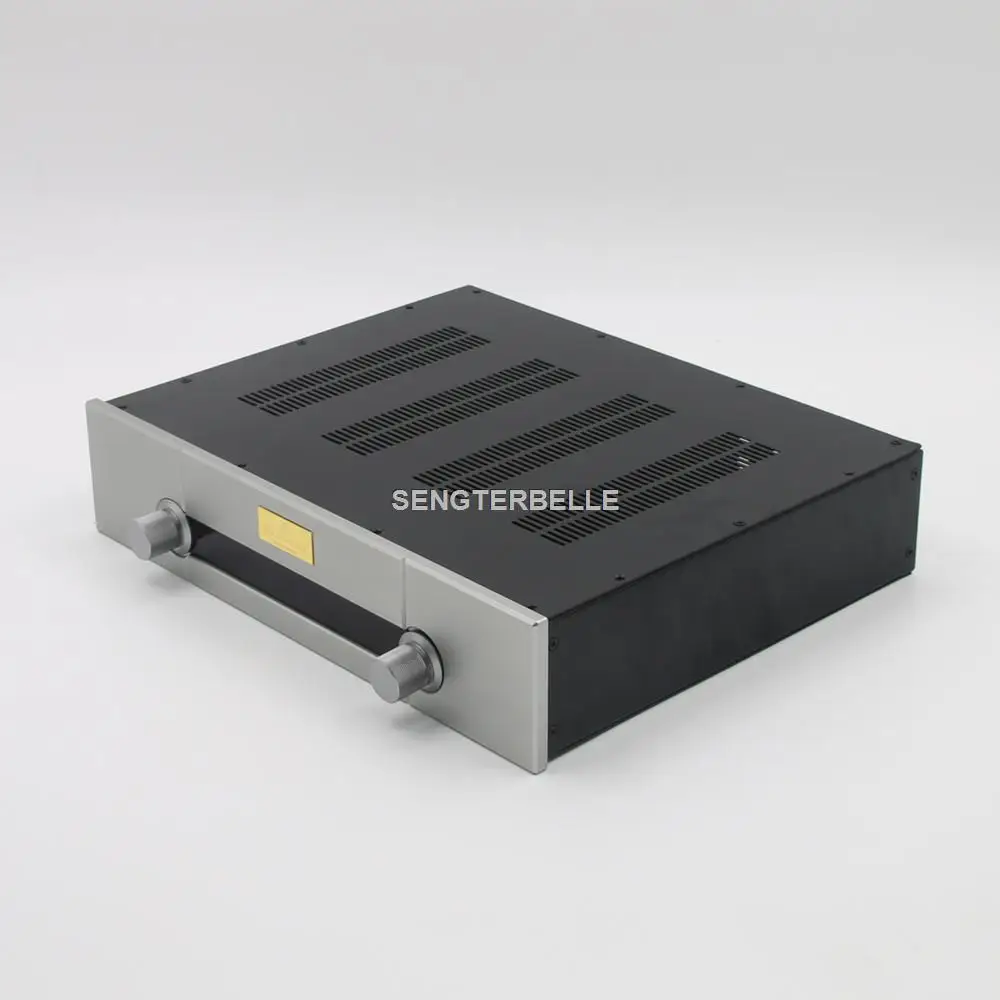 Boîtier d'amplificateur de châssis de préamplificateur Hifi, boîtier GOLOMUND 430x95x340MM pour carte de télécommande