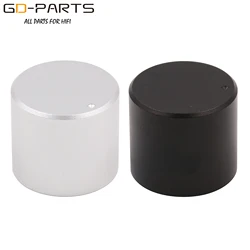 25*22mm Machined Solid Aluminum Volume Potentiometer Knob HIFI Car Audio Tube Headphone AMP Sound Control Cap Button