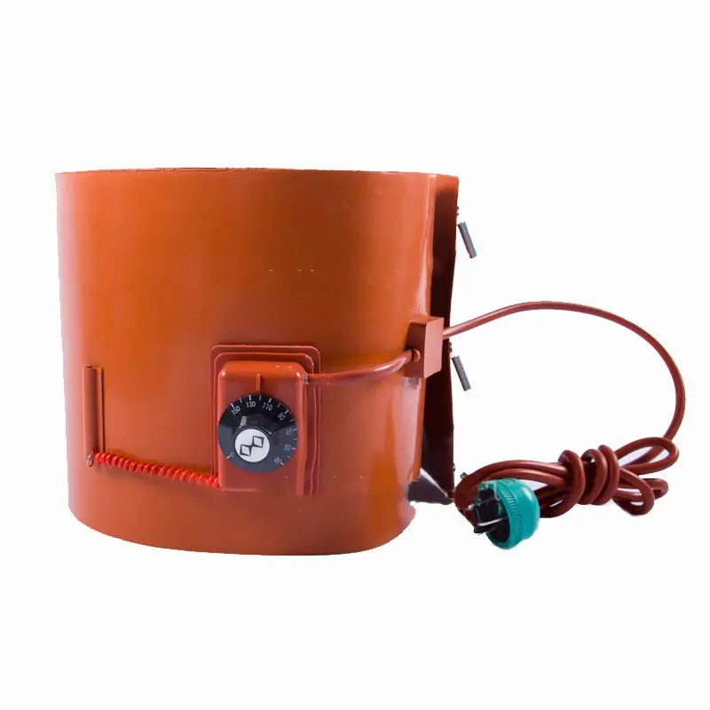 Imagem -03 - Correia Aquecedora de Silicone Correia de Aquecimento de Borracha para Tambor 200l 150l 100l 30l 20l 800w 1000w 1200w 1500w 2000w 3000w