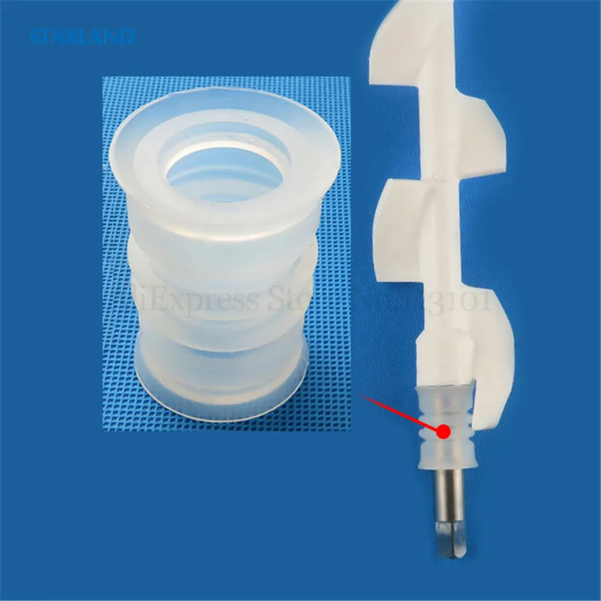 Silicone Elastic Sealing Pipe Seal Ring Spare Part Soft Serve Ice Cream Machine Accessory 1 Piece