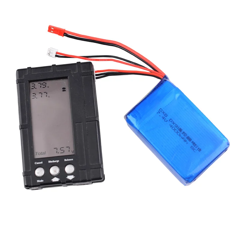 Original Battery for DX9 DX8 DX7 DX6E Remote Controller Transmitter Battery 7.4V 4000mAh Lipo battery for DX9 DX8 DX7 DX6E Drone