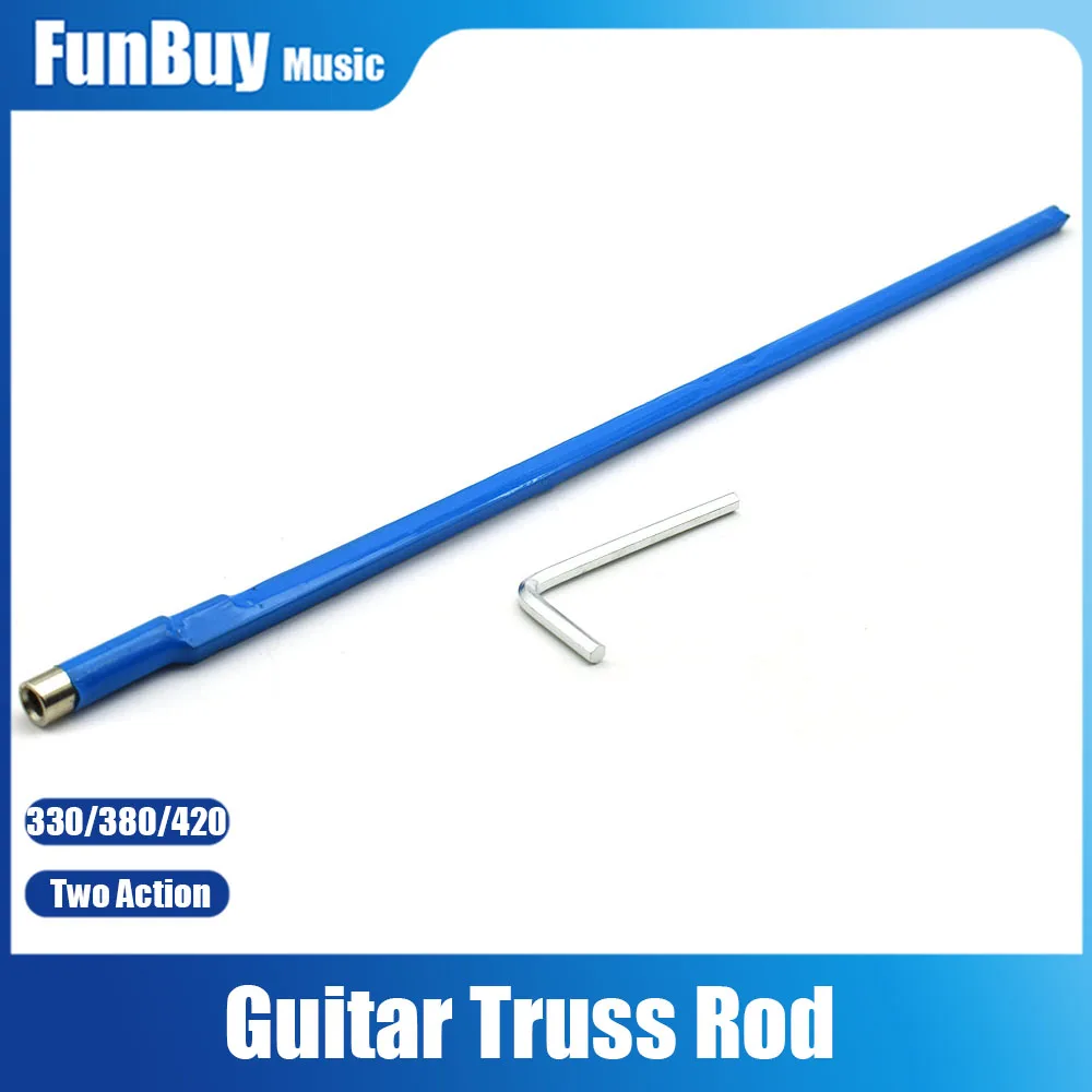 Two Action Guitar Parts Truss Rod Adjustable 330mm 380mm 420mm 440mm Guitarra Accessories