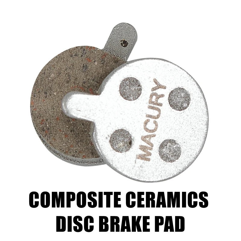 Macury Universal Composite Ceramics Metal Disc Brake Pad for ZERO 9 10 Electric Scooter Speedway 1 2 3 Mercane Widewheel TÜV