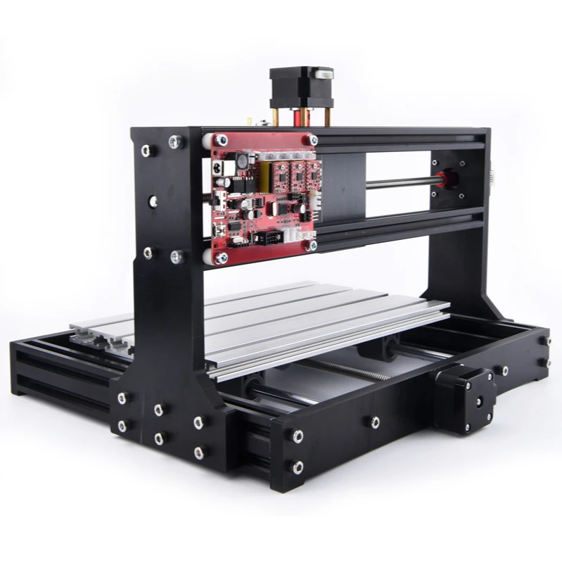 Imagem -04 - Faça Você Mesmo Kit de Máquina de Gravura do Cnc em Mini Máquina de Gravura do Laser do Cnc Grbl Controle 3-axis Escultura em Madeira Máquina de Gravura Cnc3018