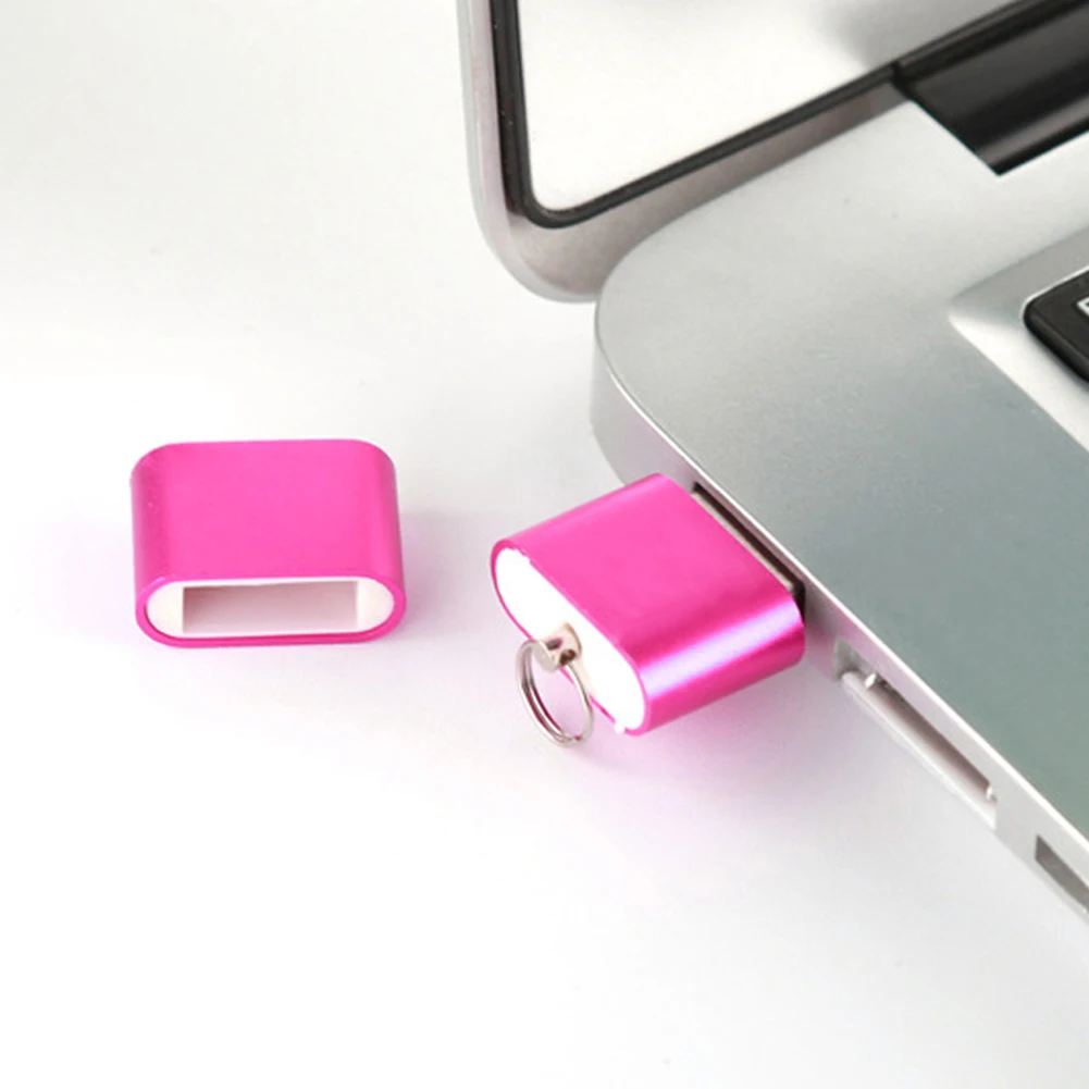 Mini Memory Card Reader para PC, adaptador USB, alta velocidade, 2 0 interface, TF, T Flash