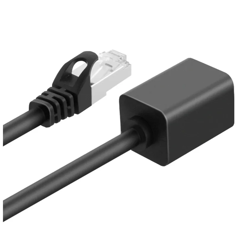 Кабель-удлинитель Ethernet Cat 6, 0,5 м, 50 см, штекер-гнездо