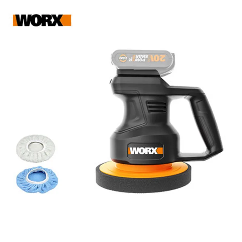 

WORX 20V WX858 Cordless Electric Polisher 3800rpm 178mm Auto Polishing Machine Car Polisher Floor Sanding Waxing Tools