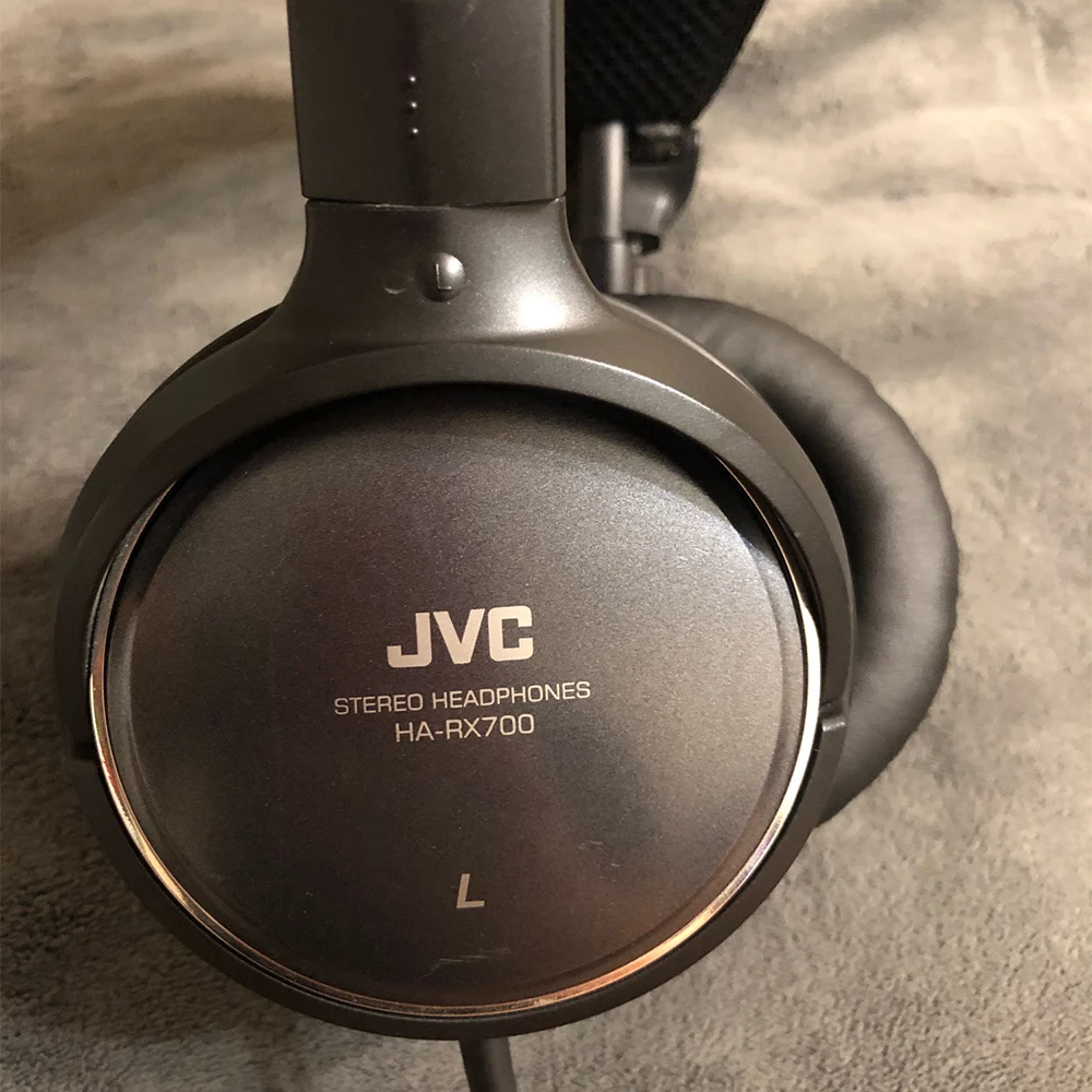 KQTFT الفانيلا 1 زوج من استبدال بطانة للأذن ل فيكتور JVC HA-RX700 سماعة سماعات الأذن غطاء للأذن أكواب وسادة