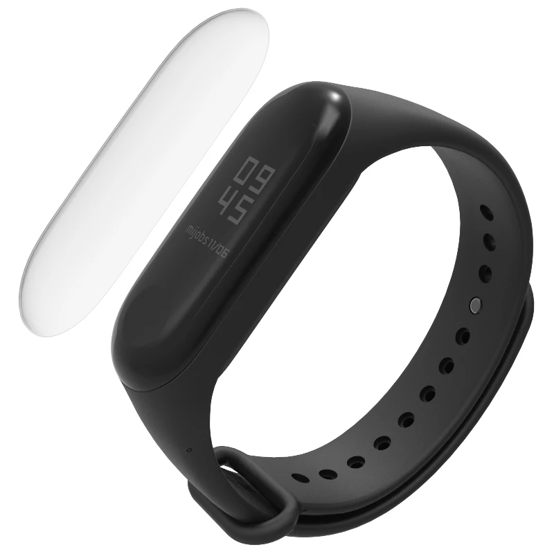 Защитная пленка для браслета Mi Band 6 5 4 3, защитная пленка для экрана Xiaomi Miband HD, полноэкранный не закаленное стекло